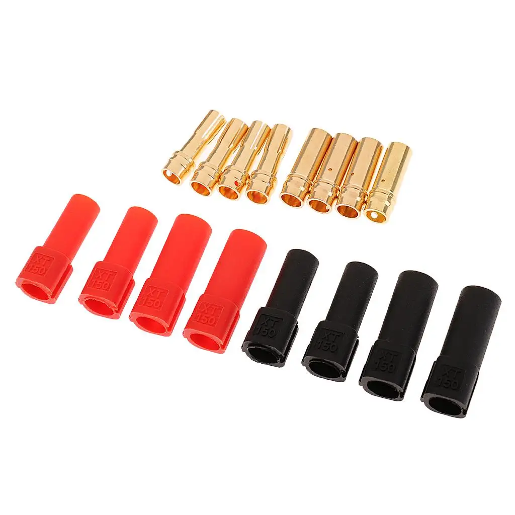 2Pair XT150 Fe Connector Banana Plug for RC Helicopter Battery