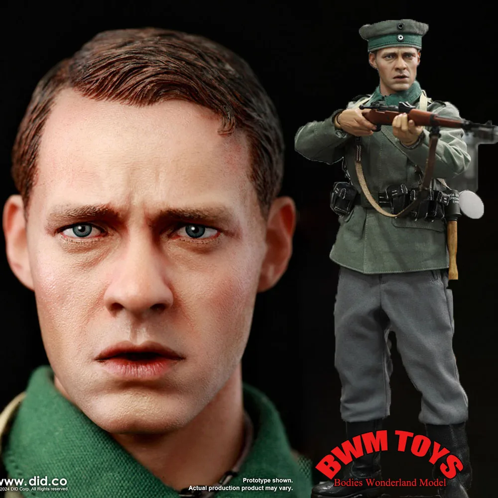 

In Stock DID D11014 1/6 Scale Collectible WWI German Soldiers Paul 12Inch Full Set Male Solider Action Figure Model Toys
