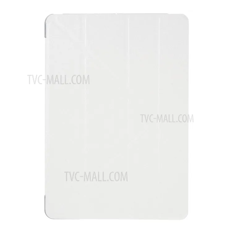 

Silk Style Smart Origami Stand Leather Tablet Cover for iPad 10.2 (2021)/(2020)/(2019) - White