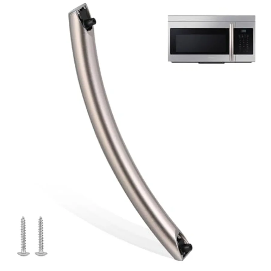 

Модернизированная ручка дверцы микроволновой печи ME16A4021AS DE94-04313F, совместимая с микроволновыми печами Samsung ME16A4021AS, специально для модели ME16A4021A.