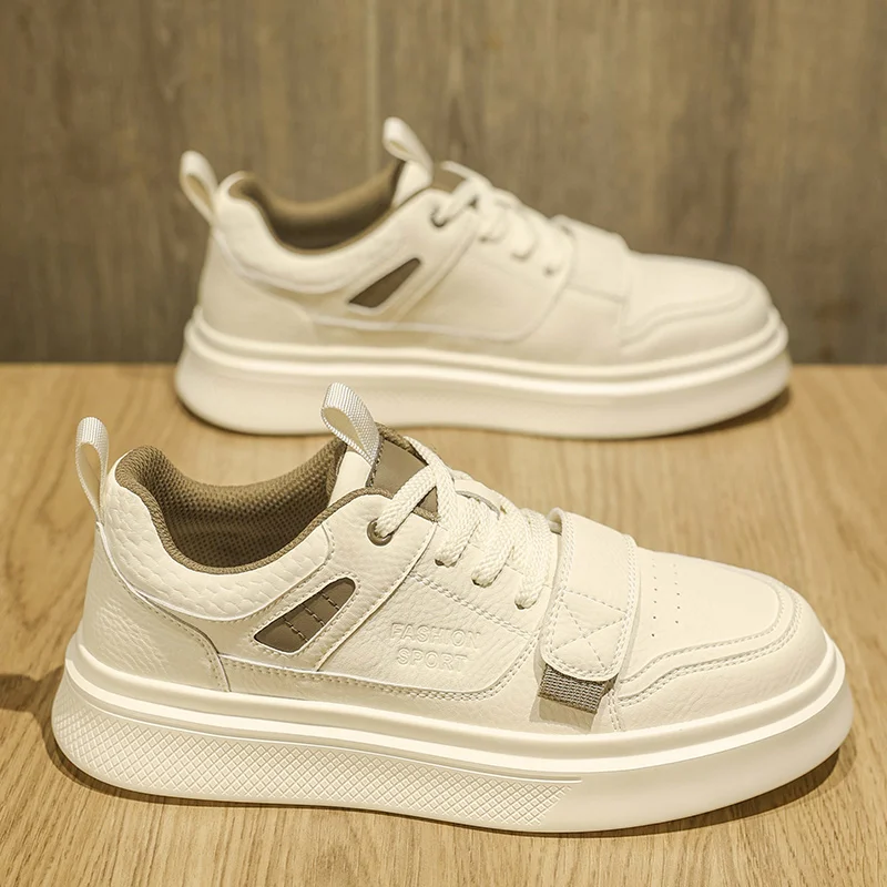 

Men's Casual Sports Shoes with Thick Sole – Multi-Functional Running Style, Lightweight Breathable Lining. Perfect for Outdoor A