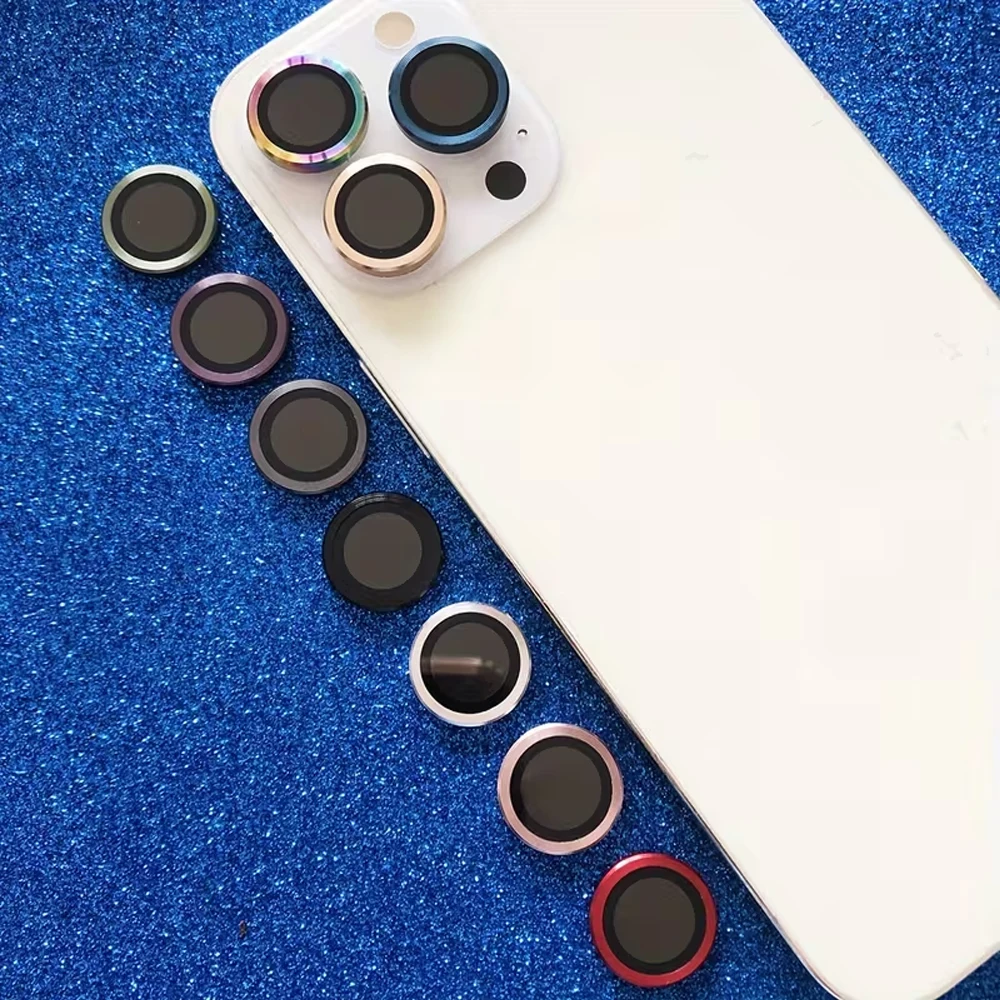 3pcs For iPhone 17 Pro Max For iPhone 17 Pro For iPhone 17 Feature Lens Film Fit Seamlessly Camera Protector Ring Lens Protector