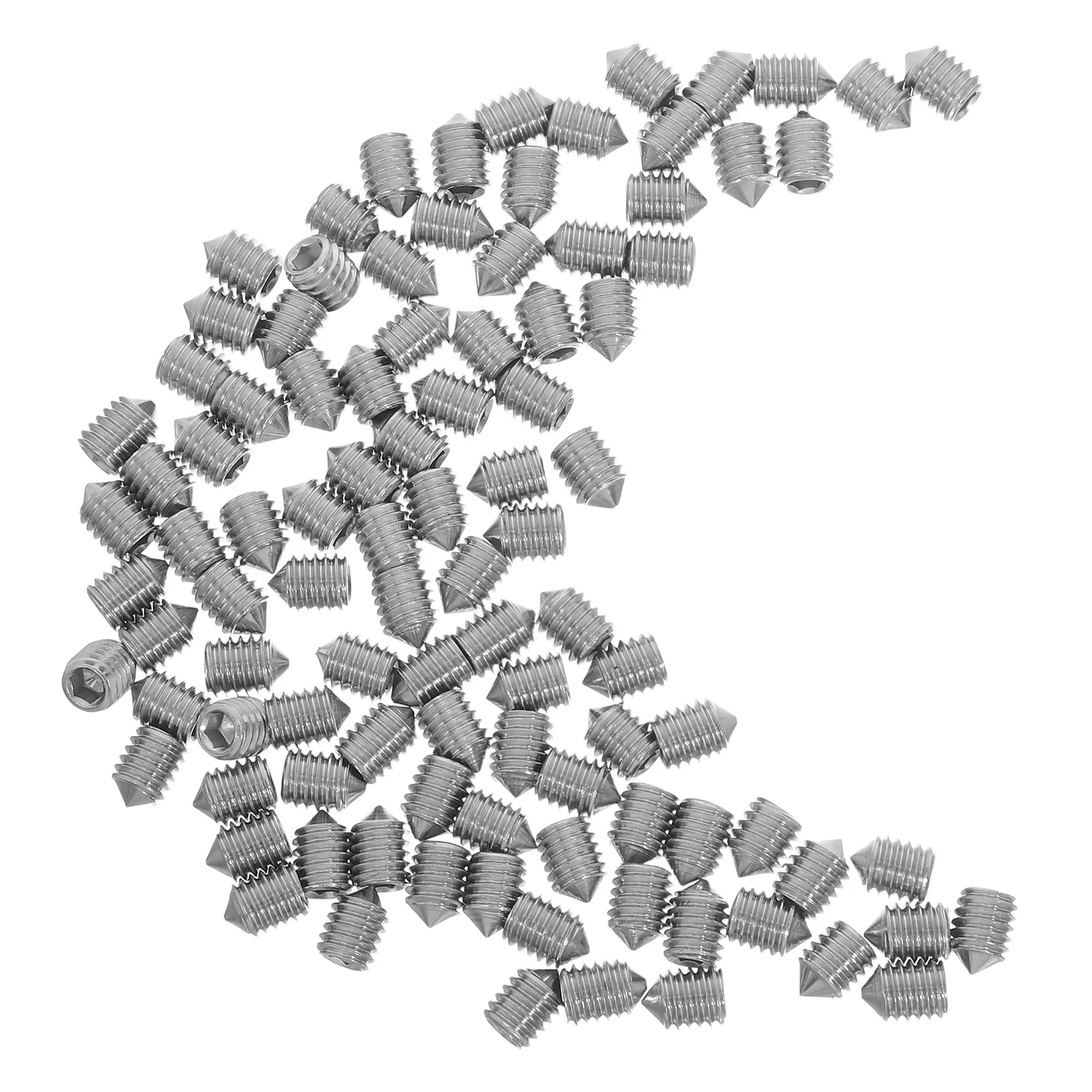 

100pcs Stainless Steel Screws M6X8 For Towel Bar Mounting Hardware Bathroom Rack Repair Replacement Parts Bath Towel Holder