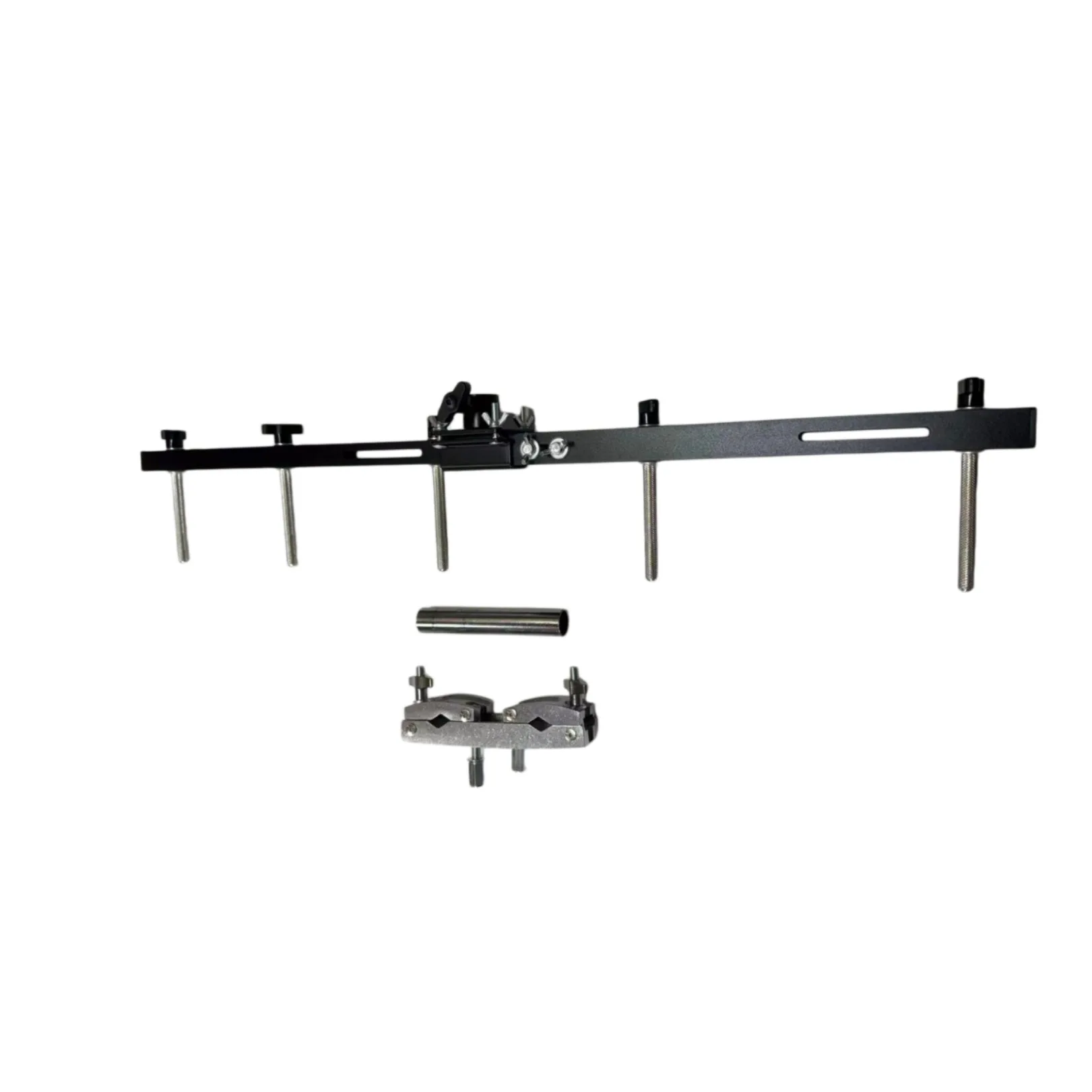 Percussion - Five sets of accompaniment cowbell stands, plastic 4