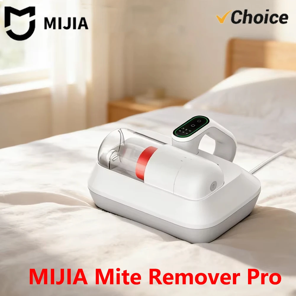 

НОВЫЙ Ручной пылесос MIJIA Pro для удаления клещей с матрасов и одеял, с УФ-стерилизацией и дезинфекцией, 14 кПа