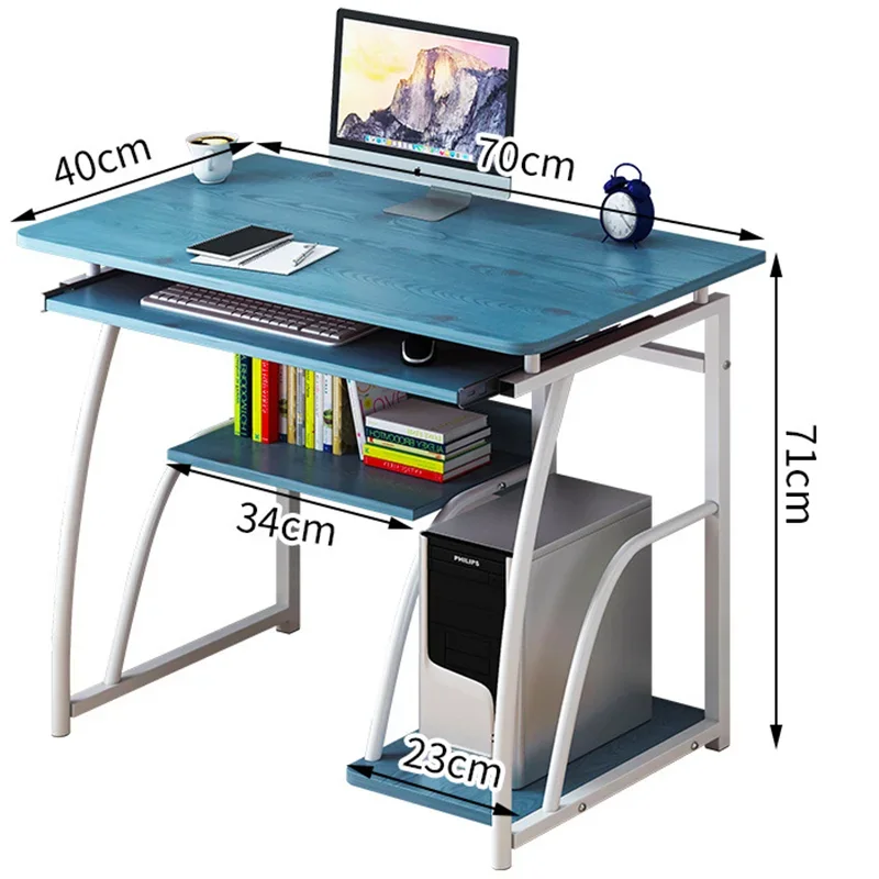 Louis Fashion Desktop Computer Desk Keyboard Bracket Escritoire Mesa Office Work Notebook Table Furniture Simple Morden