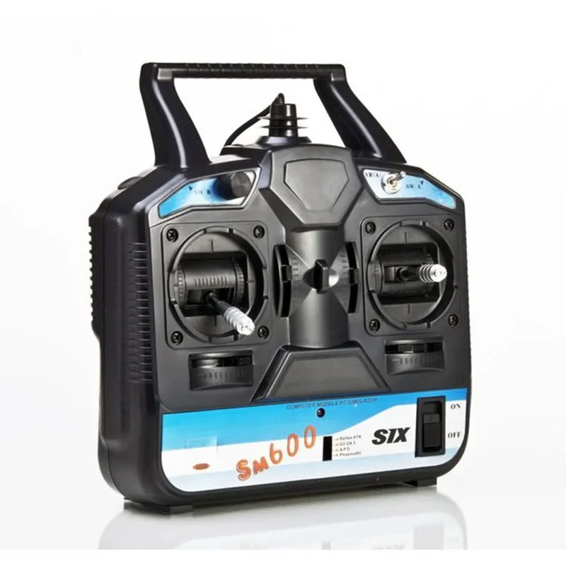 SM600 Emulator 6 Channel RC Aircraft Flight Simulator Support G4/G3.5/ XTR5.0 For RC Plane Helicopter Drone Training