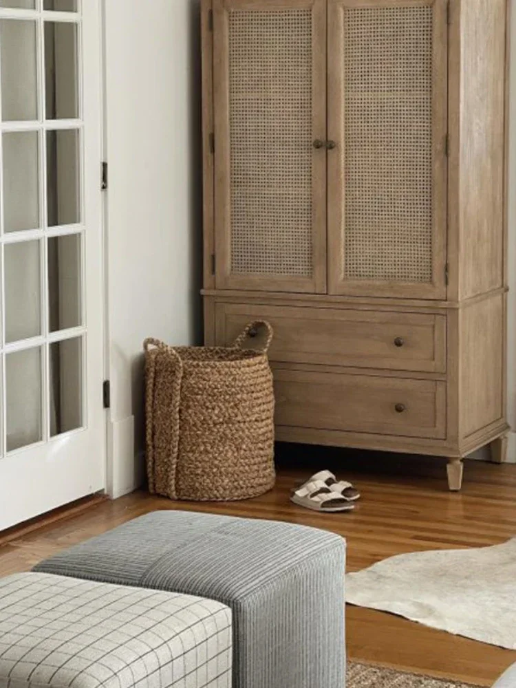 Two-Door Wardrobe French Simplicity Double-Door Locker