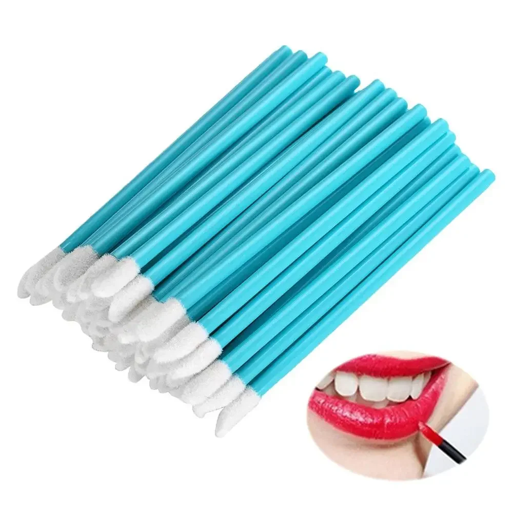 Brand 1000pcs Disposable MakeUp Lip  Lipstick Gloss Wands Applicator Lipstick Brush Makeup Brushes Pen Lipstick Mascara Wands