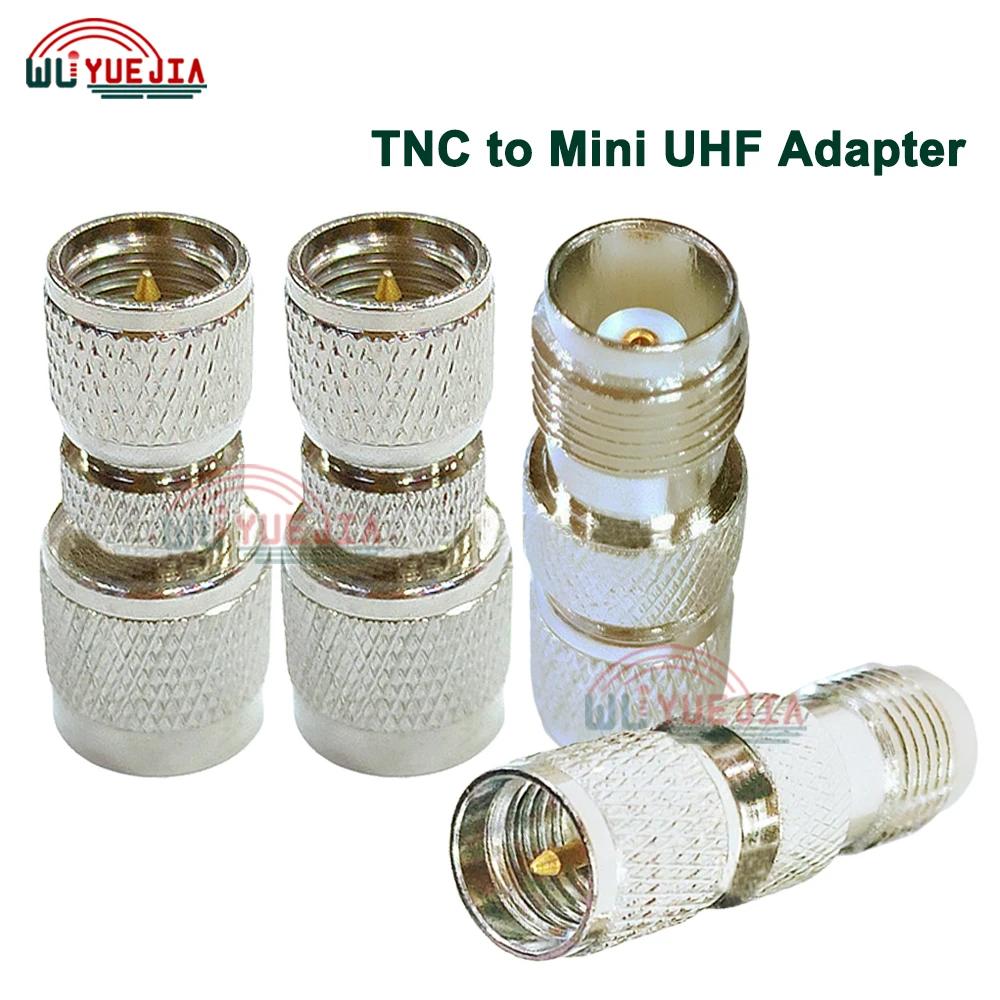 1 Stuks Pl259 Tnc Mannelijke Plug Naar 8.3 Miniuhf Mannelijke Adapter Tnc Mannelijke Plug Naar Mini Uhf Vrouwelijke Jack Rf Coax Connector 50 Ohm Hoge Kwaliteit