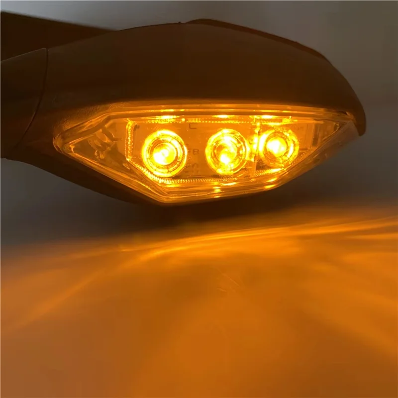 

Reliable Foldable LED Turn Signals Rear View Mirrors For YZF R6 YZF-R6 2017-2021 YZF R1 YZFR1 2015-2021 Motorcycle Mirror