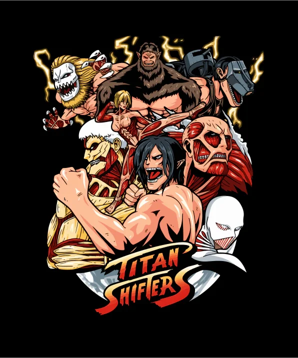 TITAN SHIFTERS Retro Cartoon Shirt, Bringing Back Nostalgia