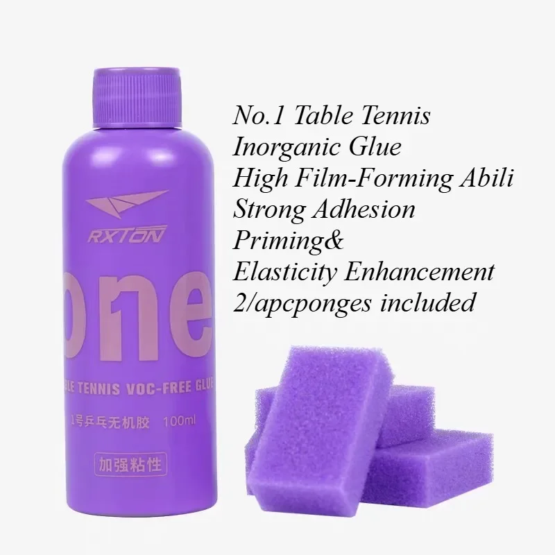 LOKI Kleber Professioneller Anorganischer Kleber für Tischtennisschläger Ping-Pong-Schläger Gummi 50/100/260ml Hochhaftender Klebstoff – Detail 2