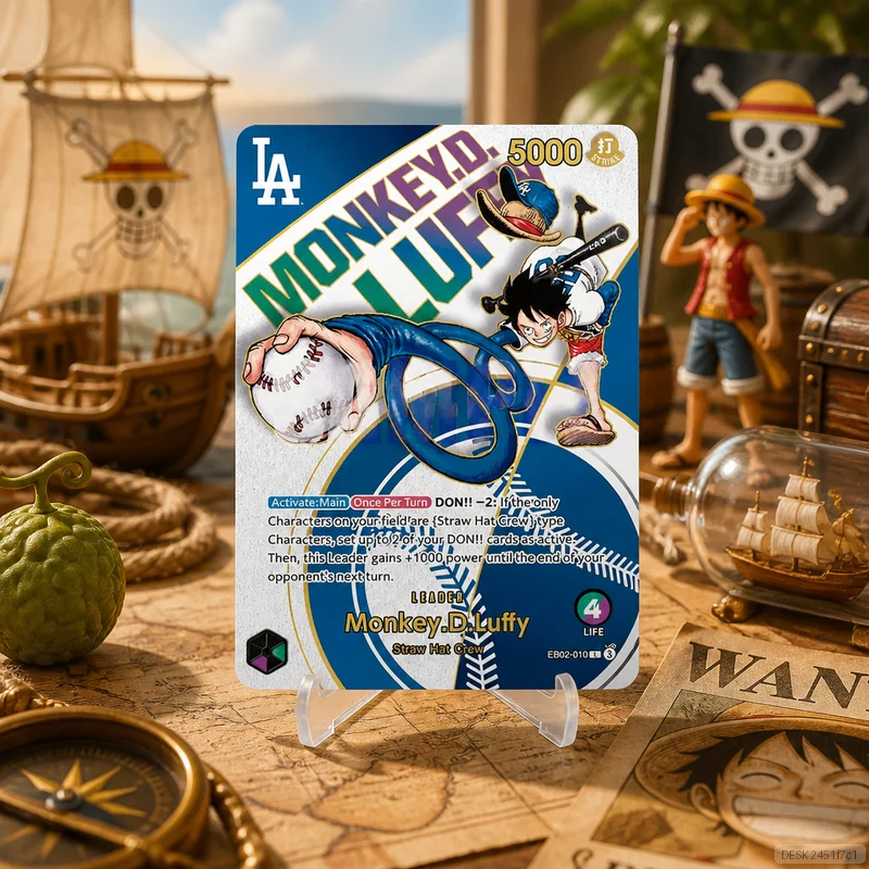 Monkey.D.Luffy EB02-010 en DIY OPCG Collection Cards Self Made Single Card Classic Game Anime Card Gift Toy 5PCS 10PCS Set