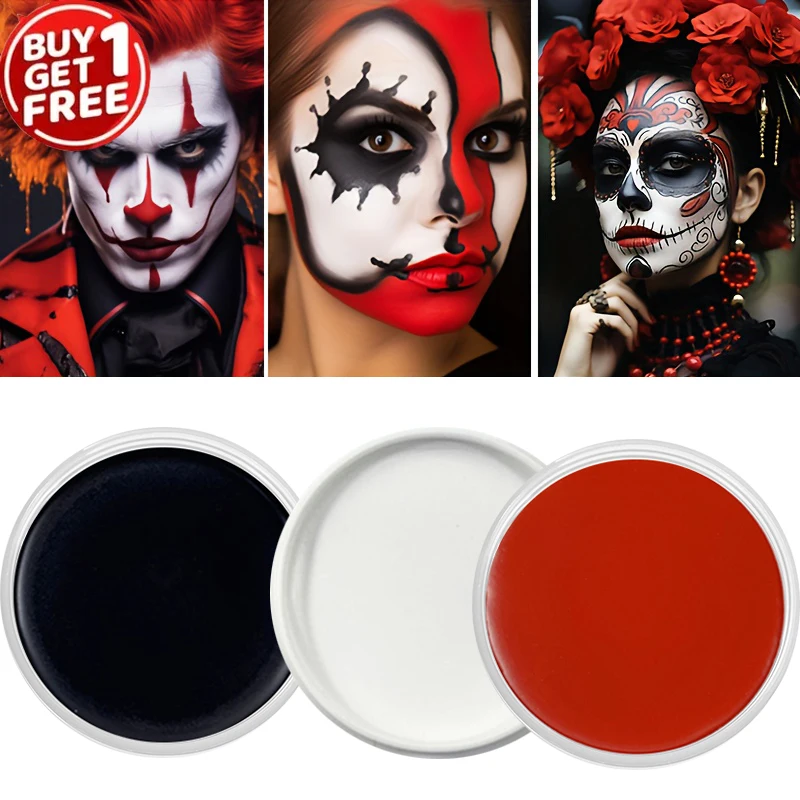 30G Professional Oil Face Paint Body Paint children\'s Caritas Body Makeup for Halloween Christmas Masquerade Party Cosplay