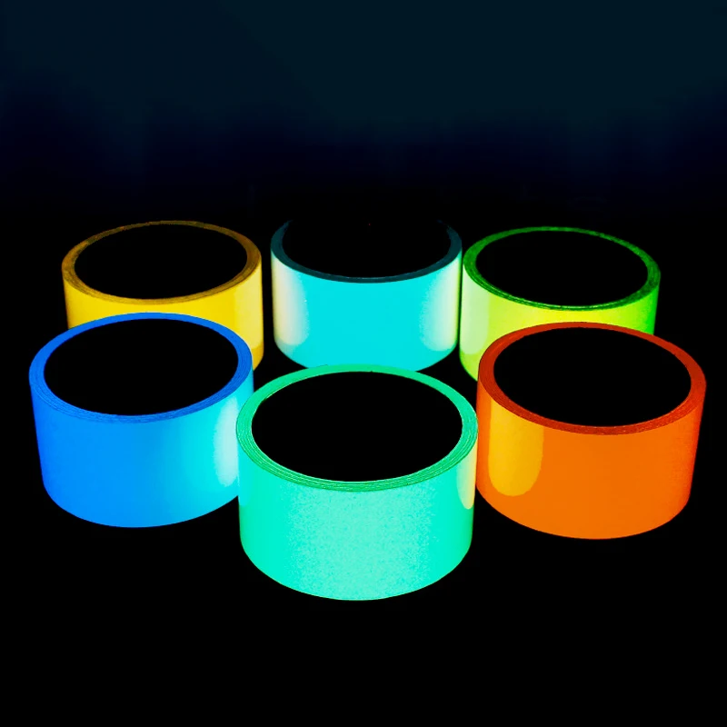 Super Bright Fishing Rod Luminescent Tape Continuous Glowing Indicators Stickers for Night Fishing Fishing Tools