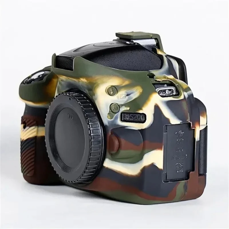 Protective cover For Nikon D600 D610 D7100 D7200 D7000 D5500 D5600 D7500 D5300 D750 D5200 soft silicone armor camera body case