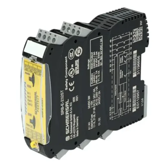 

SRB-E-232ST - Контакти с двойным блоком безопасности NC IP67 - Промышленный предохранительный выключатель из нержавеющей стали 24 В