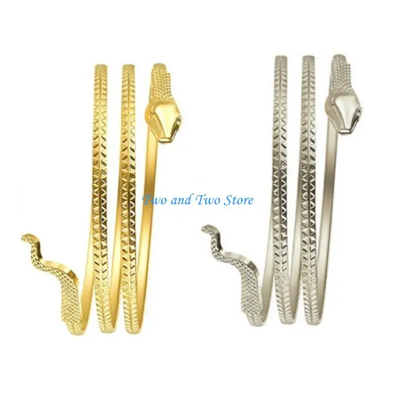 HX6F Blingling Snake Arm Bracelets Costum