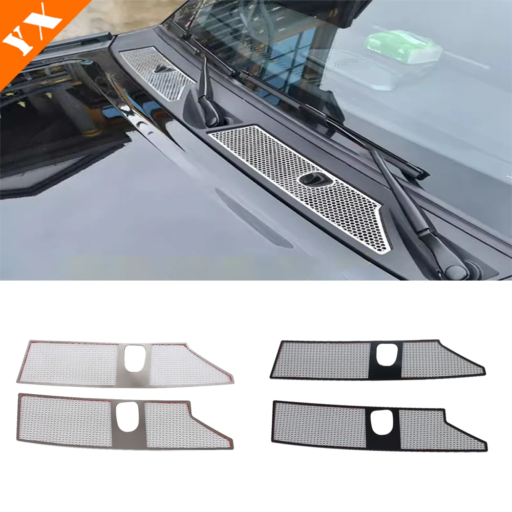 For Chery Jetour T2 Traveler 2023-2024 Accessories Auto Front Hood Dust Cover Filter Proof Cover Protective Cover Intake Port