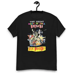 Sex Pistols Great Rock N Roll Swindle T Shirt long or short sleeves
