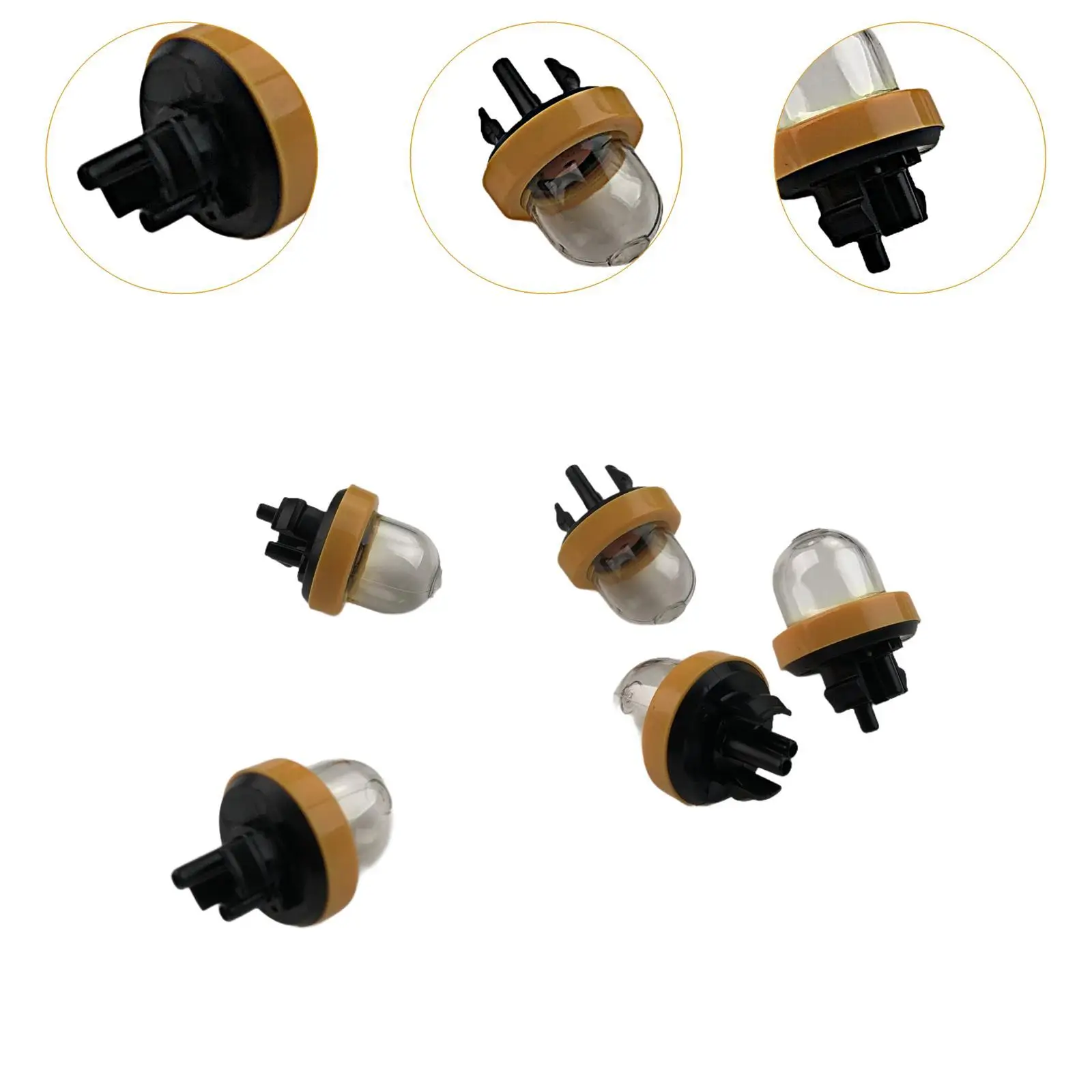 5 Pieces Primer Bulb Pump Carburetor Primer Bulb for BR550 BR500 Blower