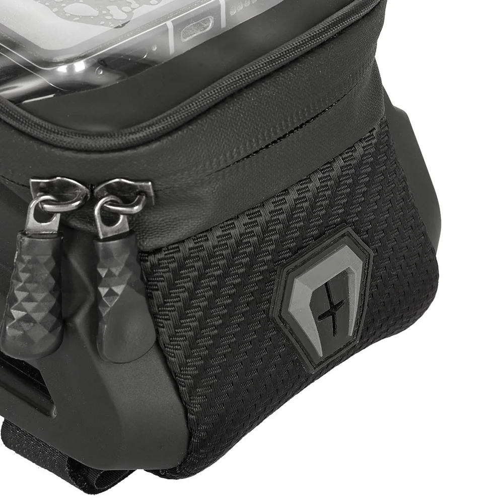 حقيبة بإطار أمامي للهاتف للدراجة/الدراجة مع شاشة لمس من البولي يوريثان وحقيبة دراجة واقية من الشمس حقيبة إطار دراجة مقاومة للماء لدراجات الطريق الجبلية #6