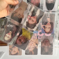 ArchivalPRO 10pcs Clear Sheet Sleeve PP loose-leaf Pages for A5/A4 Binder Acid free-No 4/ 9grid Pocket 3inch Photocard Protector