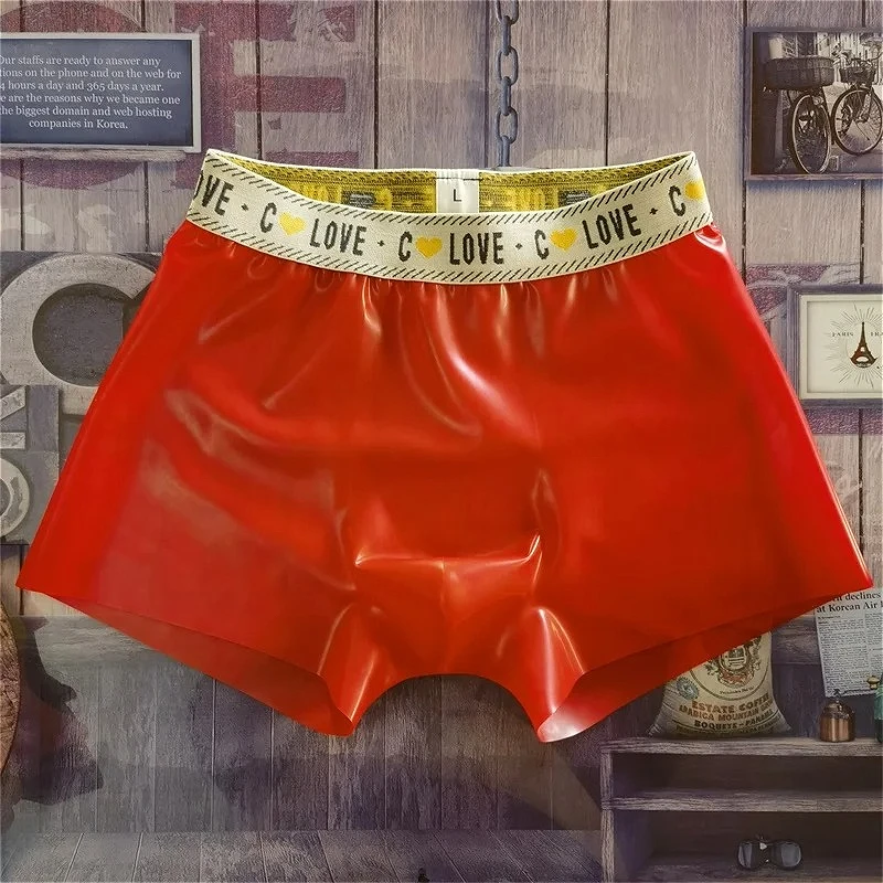 Rubber Boxers Shiny Men's Sexy - Pouch Boxer Pouch recension och pris