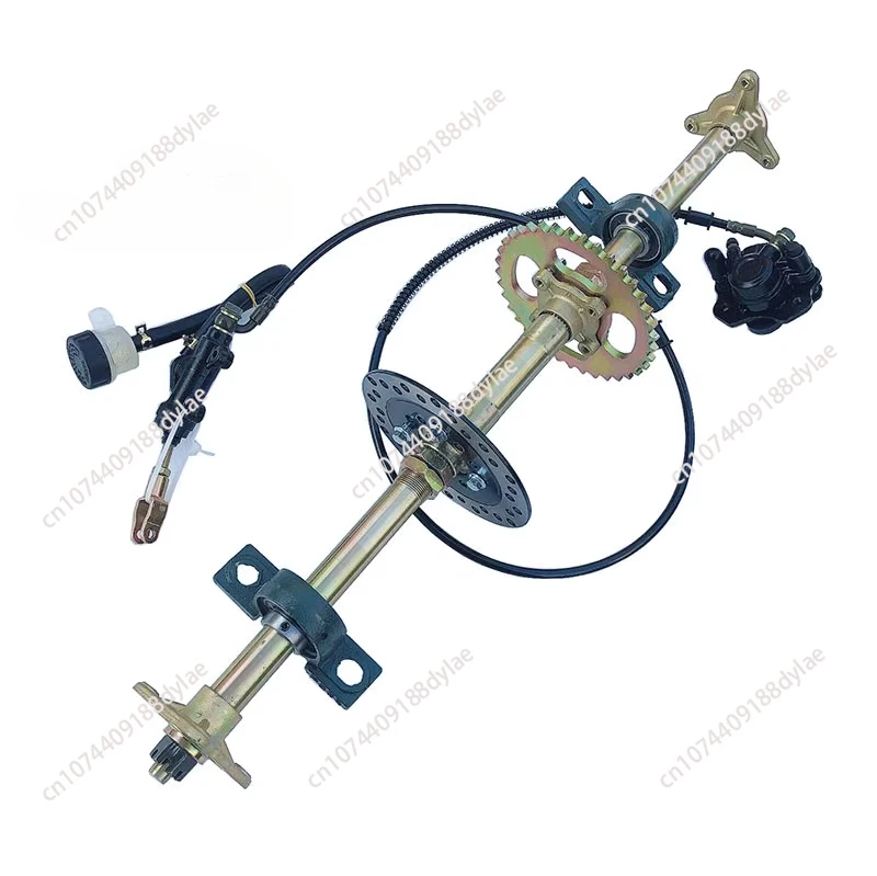 

Four-wheeled Little Bull ATV karting accessories modified bold rear axle hand and foot disc brake assembly rear axle flange
