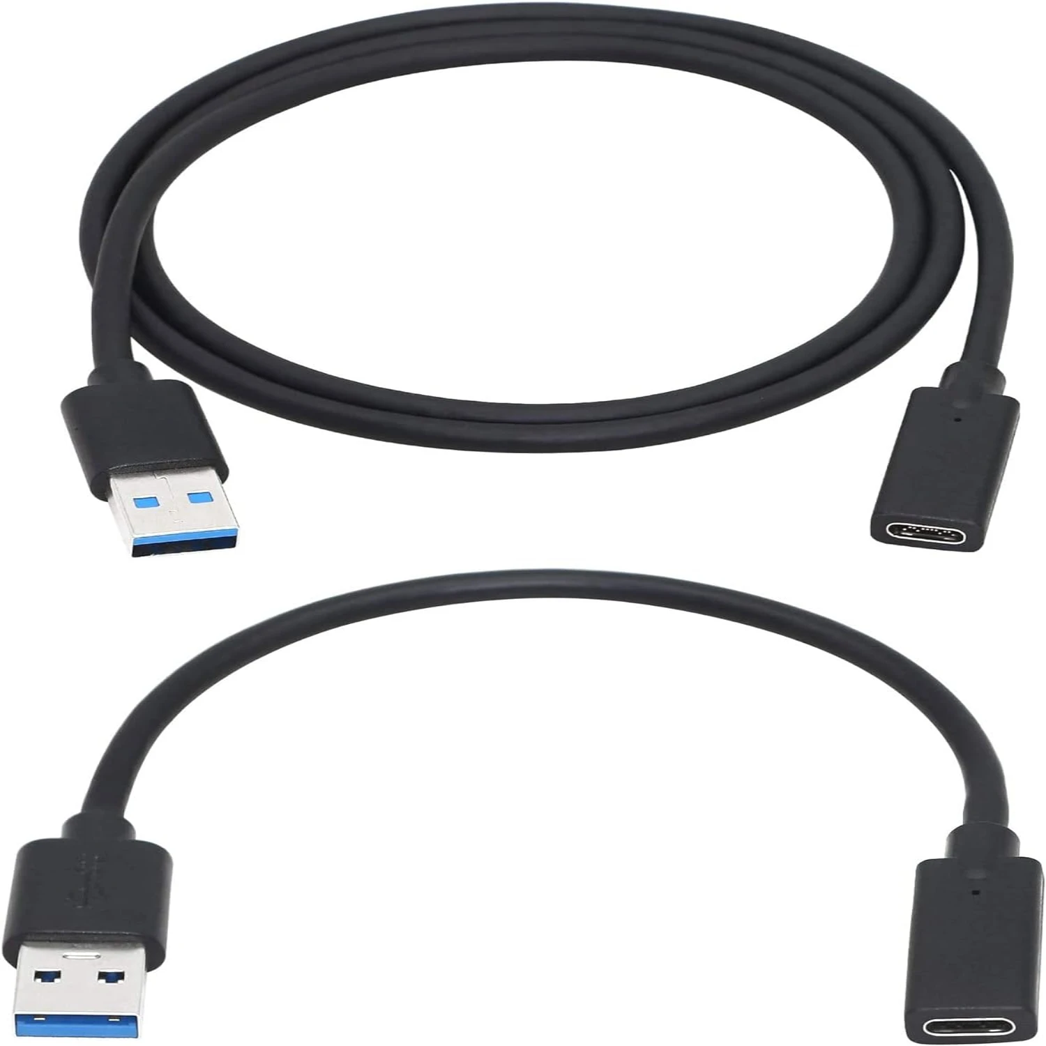 

Переходник-переходник USB 3.0 типа A «папа» на USB 3.0 типа C «мама» с высокоскоростной передачей данных для быстрой зарядки и Sy