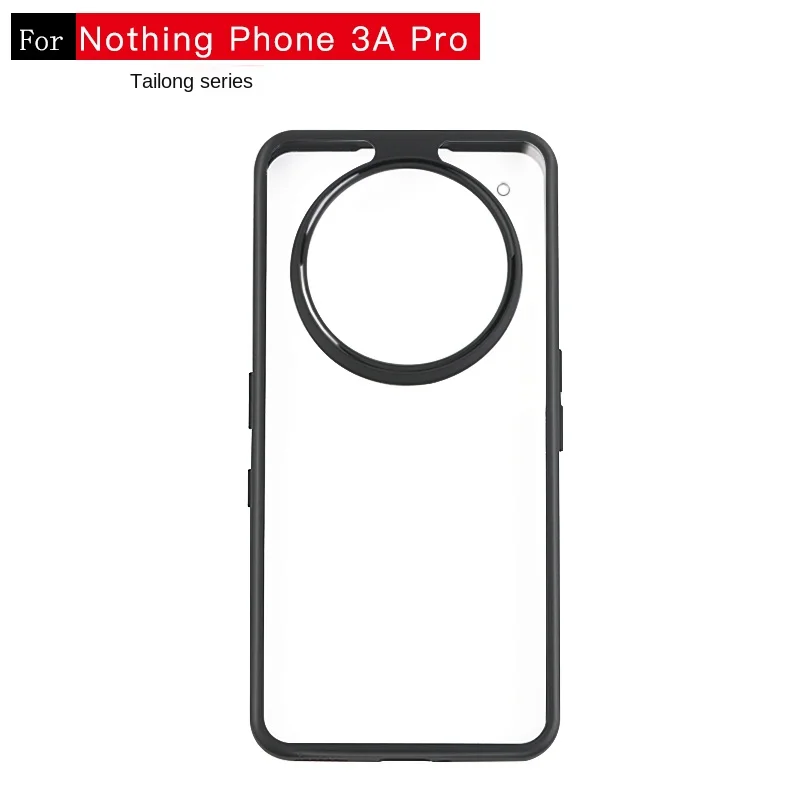 

Nothing Phone 3A Pro 2025 Case Shockproof Matte Hard Cover Crystal Clear Case Soft Bumper for Nothing Phone 3A Pro 3APro A059P