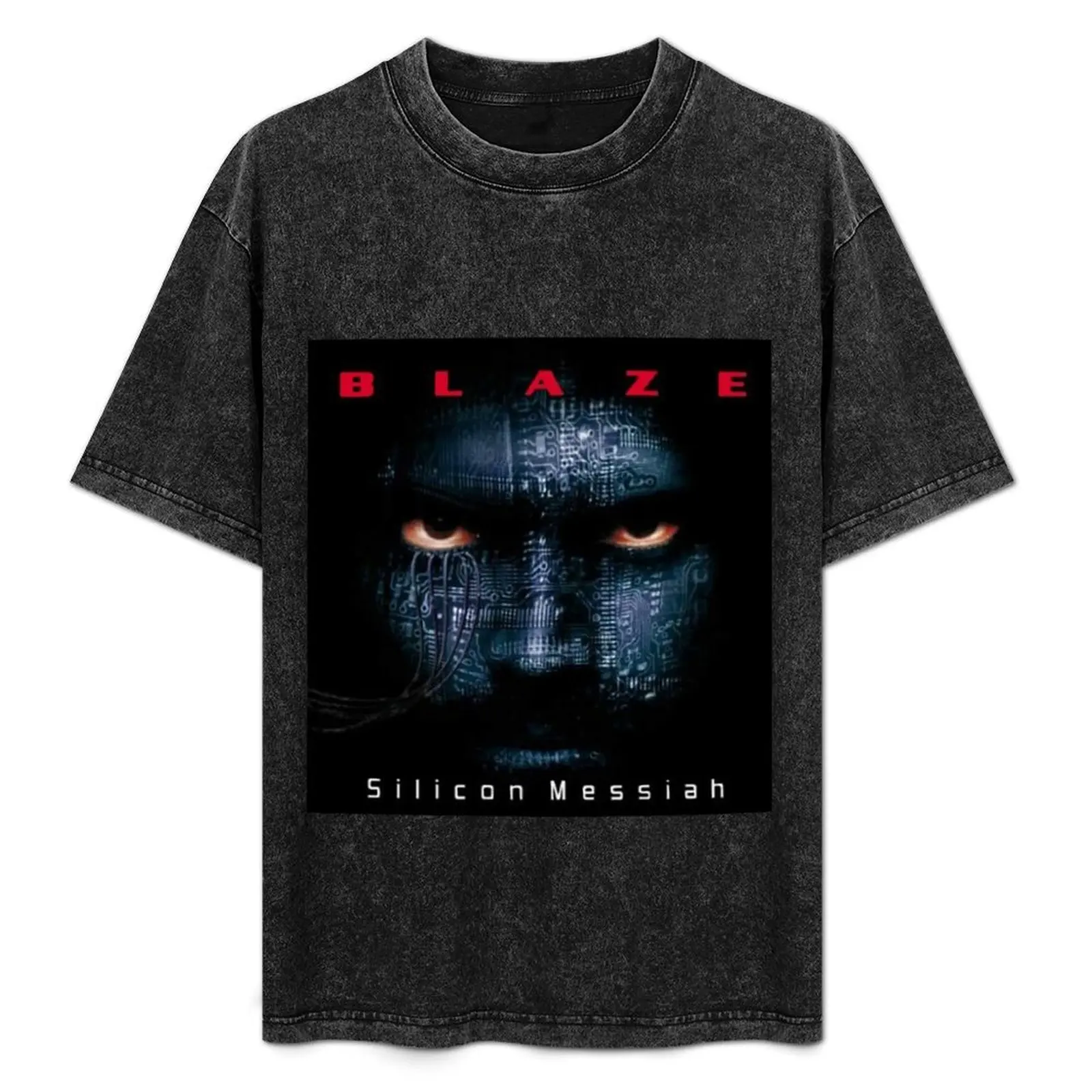 Camiseta Blaze Bayley, camiseta informal de manga corta para uso diario