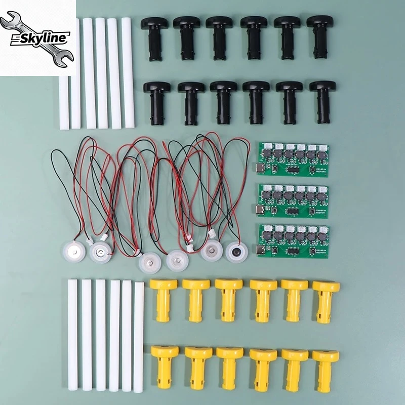 

Модуль увлажнителя, набор «сделай сам», плата управления распылением, ультразвуковой распылитель, драйвер тумана, печатная плата, интерфейс типа C, 6 насадок