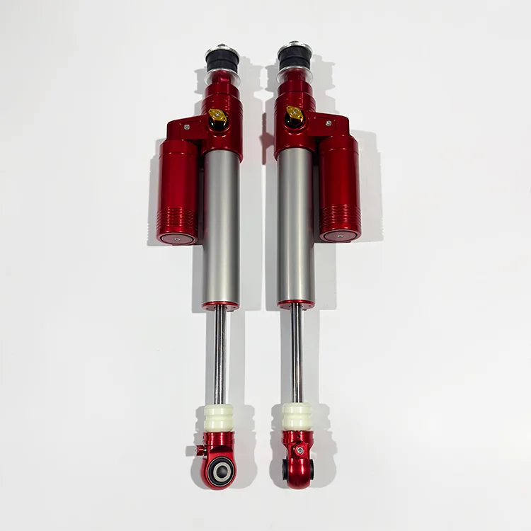 BJ40P ممتص الصدمات المتكامل مع 2 بوصة أمامية 2.5 بوصة خلفية 2.25 ضغط (8 مراحل) ارتداد (6 مراحل) باللون الأحمر