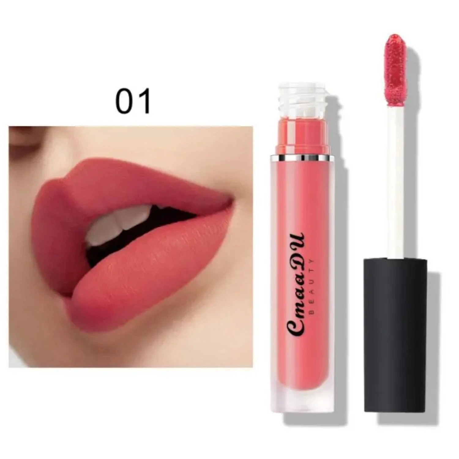 15 สี Non-Stick Cup Lip Gloss Matte ลิปสติกน้ําหอม men Tint สําหรับริมฝีปาก Lip oil gloss Tintas de labios Nyx แต่งหน้า Labiales