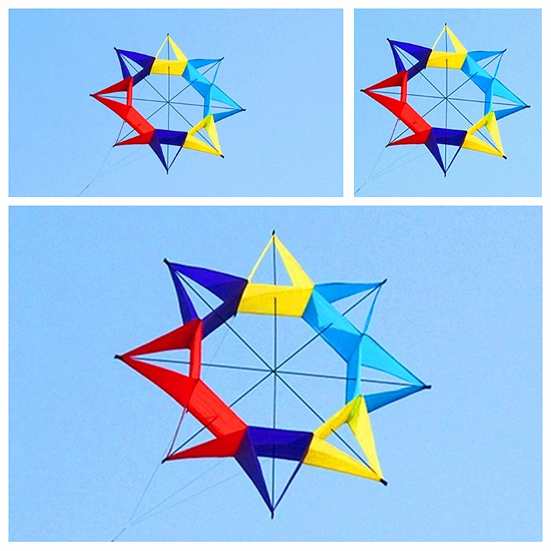 free shipping new 3d kite flying outdoor toys kites for kids string line nylon kites windsurfing kite dragon adult kite flying