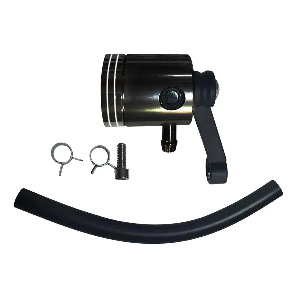 

Stainless Steel Motorcycle Brake Fluid Reservoir Cylinder Master Oil Cup Tank for Yamaha R1 R6 MT07 MT09 and Kawasaki Z7