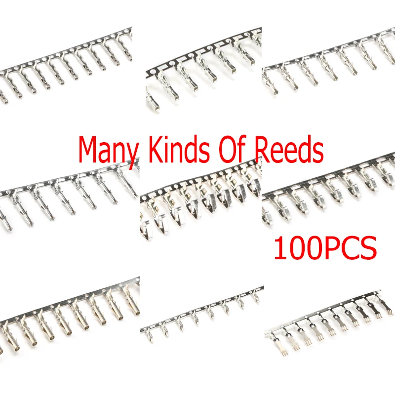 100PCS Female Male Odamiya/DuPont 2.54/DuPont 2.0/Ota Miyagi/Otamiya/Large 4P/XH2.54/VH/SM/JST/SATA/PH2.0/KF2510/CH3.967 Reed