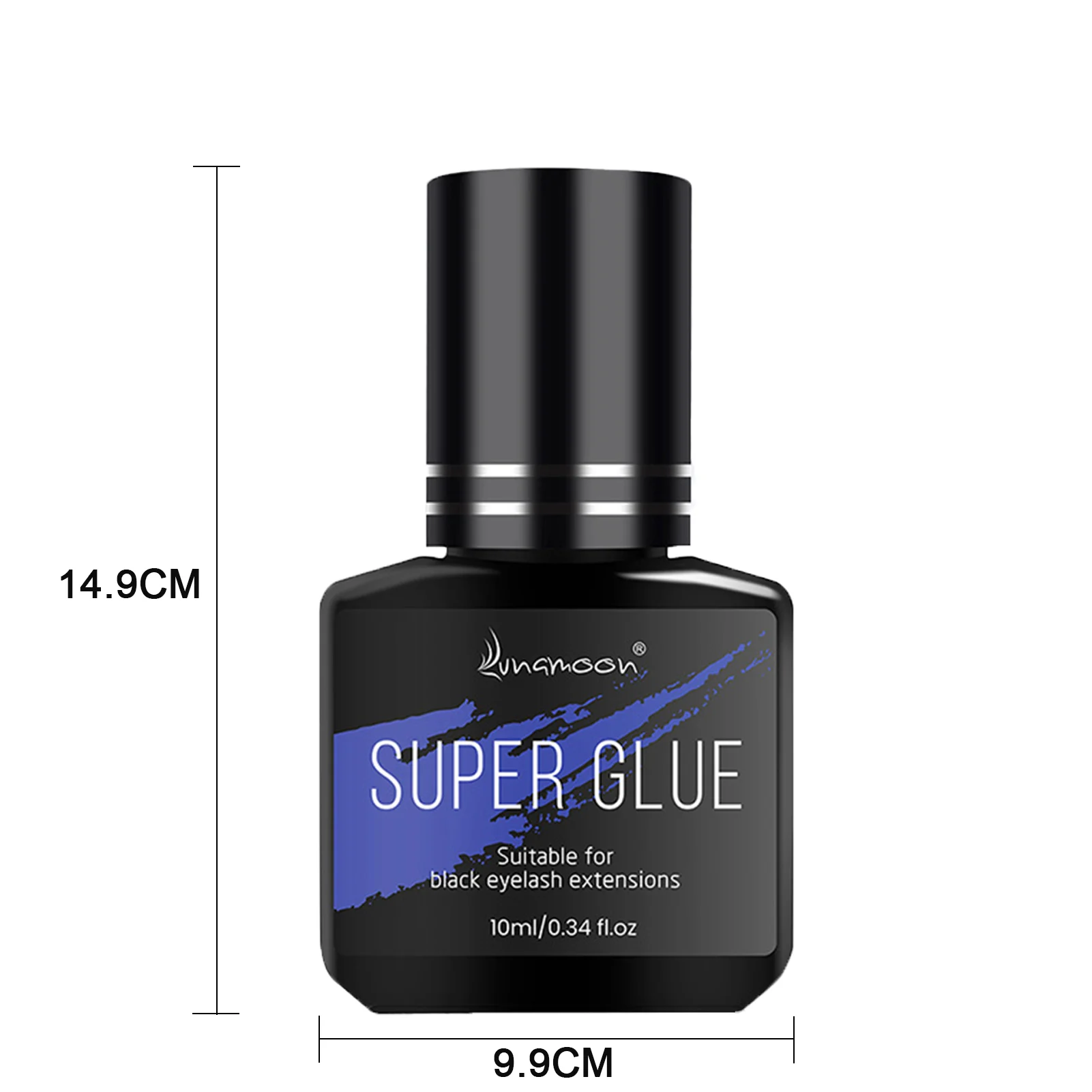 10 مللي سريعة الجافة لتقوم بها بنفسك رمش تمديد الغراء الرموش الصناعية طويلة الأمد لاصق هيبوالرجينيك لملحقات ماكياج المهنية #4