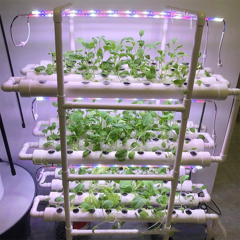 2025Tube Grower DIY Hydroponic Equipment Stereo Multi-Layer Growing Rack Home Grower