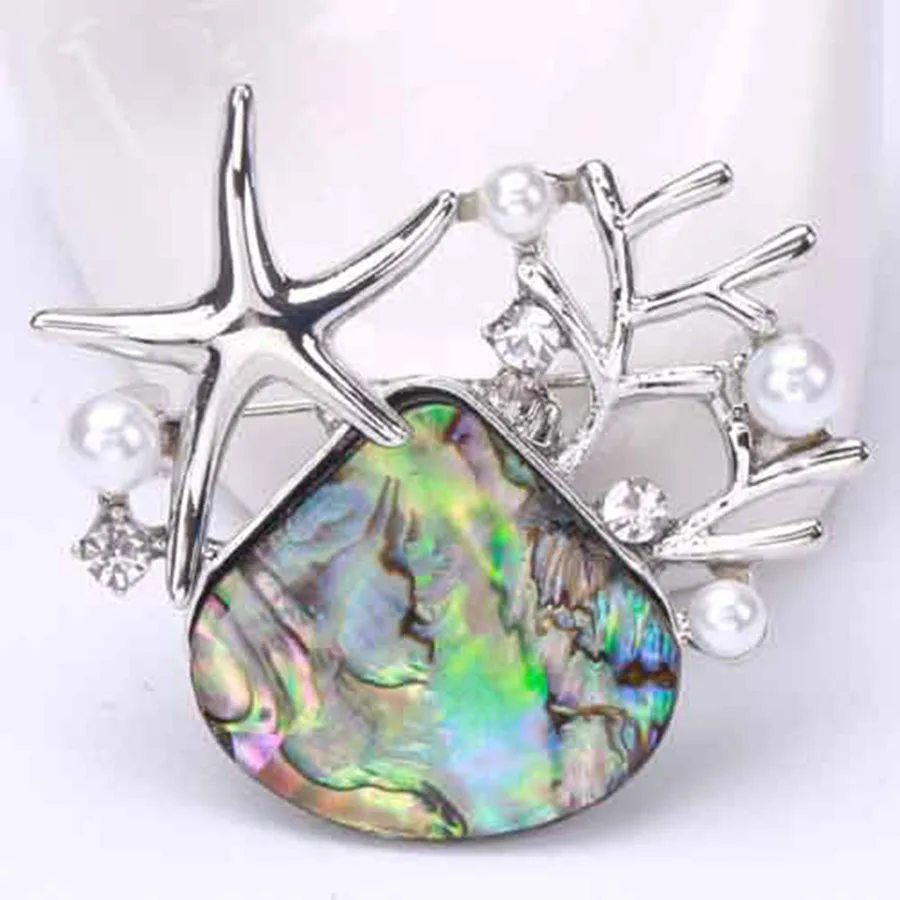 Морская-синяя-раковина-эмалированные-броши-в-виде-ракушек-модные-булавки-со-стразами-аксессуары-для-женской-одежды