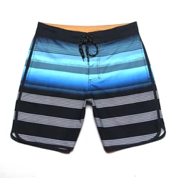 Hot Sale Men's Boardshorts Quick-drying Waterproof Man Sport Gym Fitness Trunks Casual High Stretch Thin Breathable