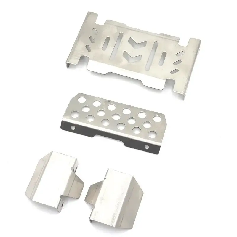 Metall-Chassis-Rüstung für YIKONG 1/10 YK4106 YK4107 RC Car Modification Ersatzteile, Edelstahl-Rüstung schützt Originalteile – Detail 2