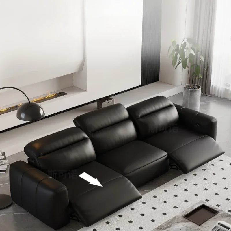 أرائك وصلت حديثًا للعناية بالبشرة، أرائك فاخرة للاسترخاء، أرائك حديثة مصنوعة من الجلد الإيطالي، أثاث Muebles فريد من نوعه #3