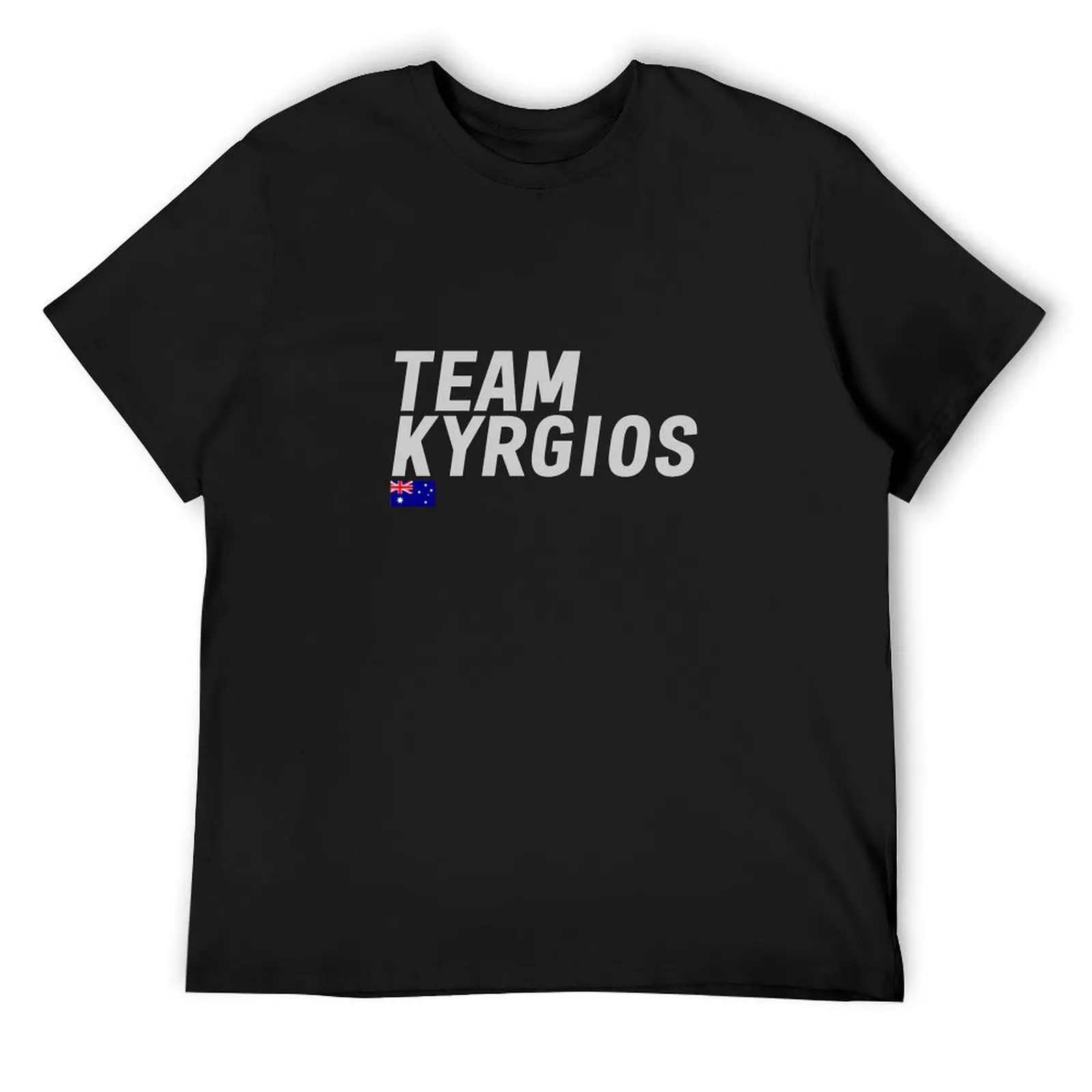 

Team Nick Kyrgios T-Shirt sports fans summer top anime mens graphic t-shirts funny