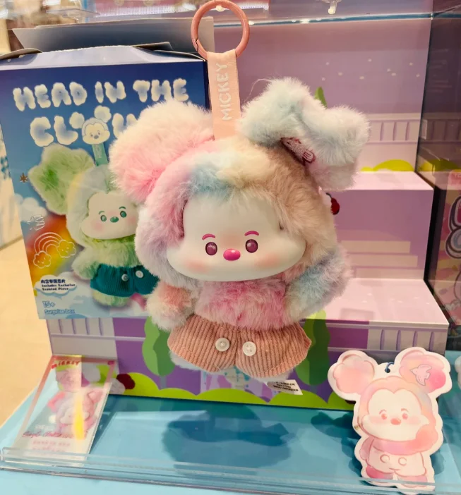 جديد حقيقي ميكي رئيس في الغيوم سلسلة صندوق أعمى الفينيل حقيبة الوجه قلادة الدمى العصرية اللعب تحصيل صندوق غامض هدية طفل