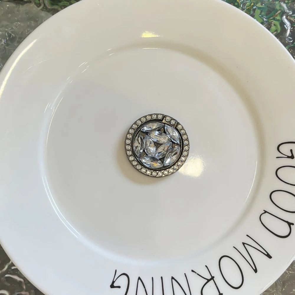 Luxury 3D Bing Diamond Phone Griptok Grip Tok Stand For iPhone Samsung Accessrioes Universal Holder Finger Ring Support Bracket #5