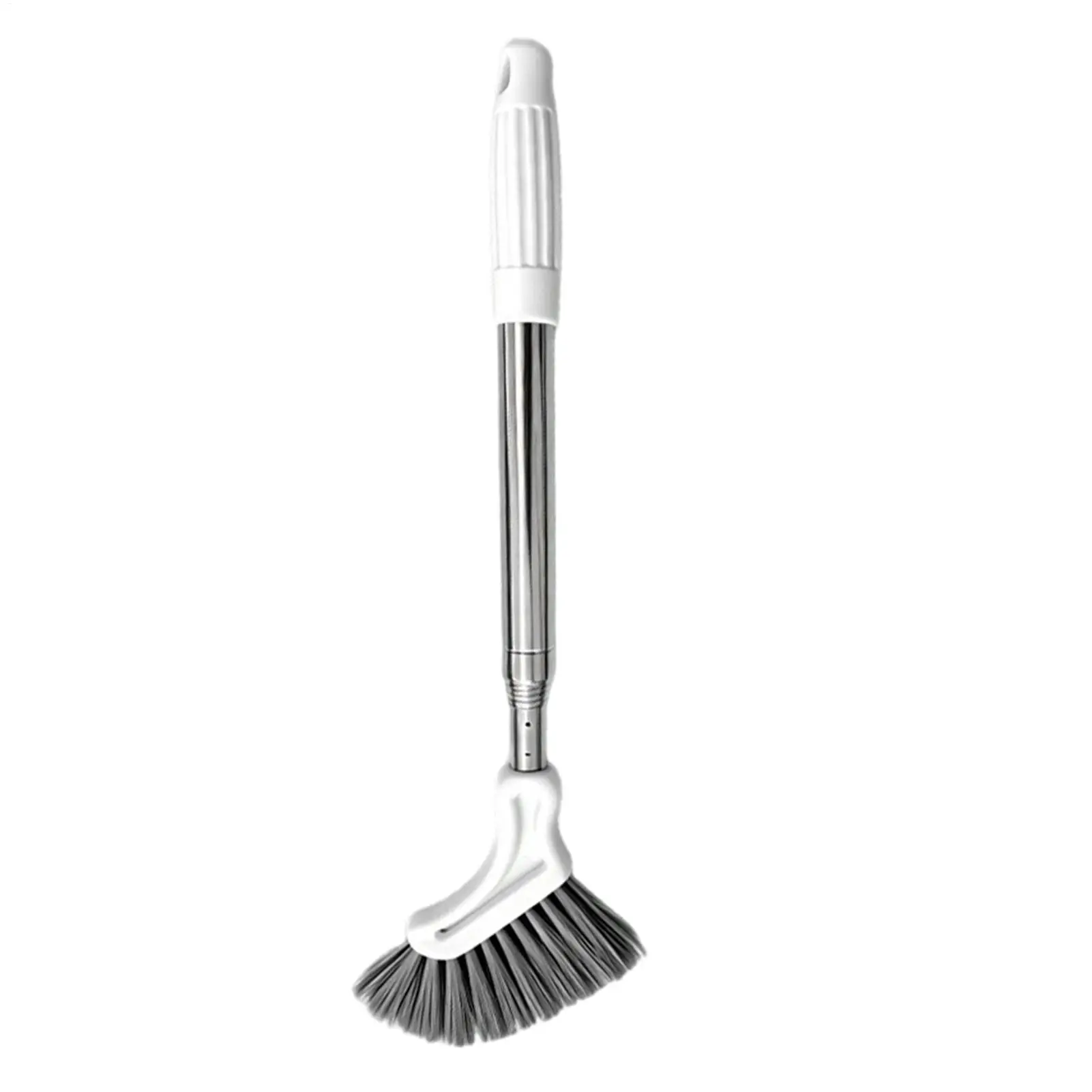 Telescopic Cleaning Brush Long Handle Narrow Gap Scrubber For Window Tracks Tile Grout Bathroom Kitchen Drainable Gap Cleaning