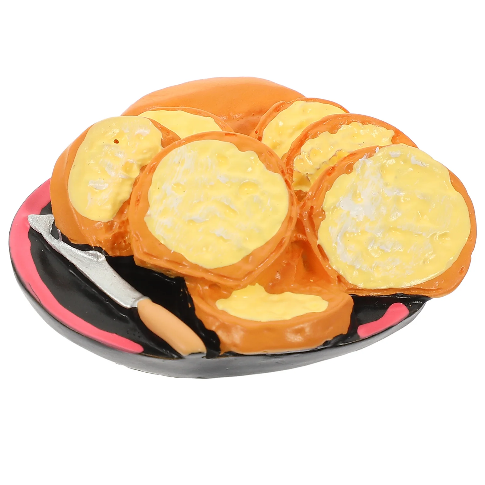 ثلاثية الأبعاد محاكاة الغذاء مغناطيس الثلاجة فريد الراتنج شكل الخبز عقد آمن للصور ملاحظات المطبخ الحمام مكتب غرفة الدراسة ديكور #4